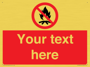 Custom prohibition No campfire